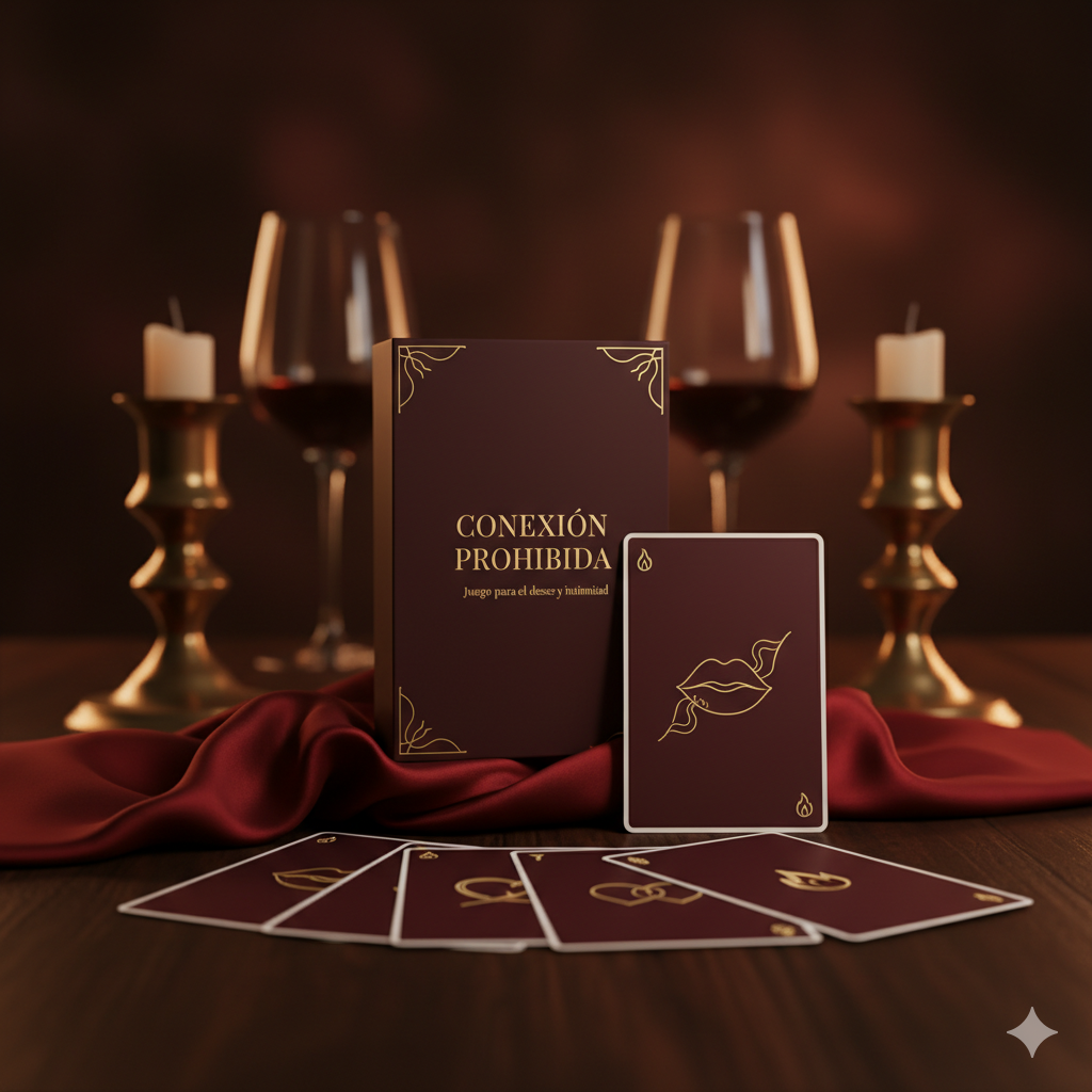 Juego de cartas CONEXION PROHIBIDA para parejas