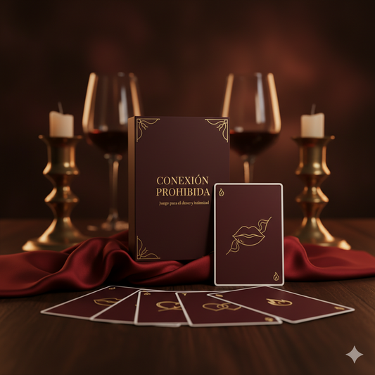 Juego de cartas CONEXION PROHIBIDA para parejas